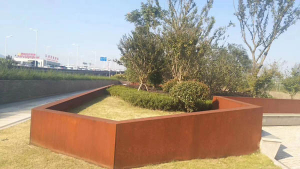 泉山耐候钢挡土墙